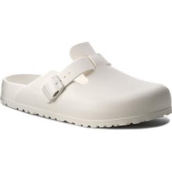 Klapki BIRKENSTOCK - Boston 0127133 White. Białe klapki męskie marki Birkenstock, z tworzywa sztucznego. W wyprzedaży za 159.00 zł.