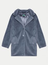 United Colors Of Benetton Futro 2ZWKCN05S Szary Relaxed Fit. Szare kurtki i płaszcze dla dziewczynek United Colors Of Benetton, bez wzorów, z futra, bez kaptura. Za 339.99 zł.