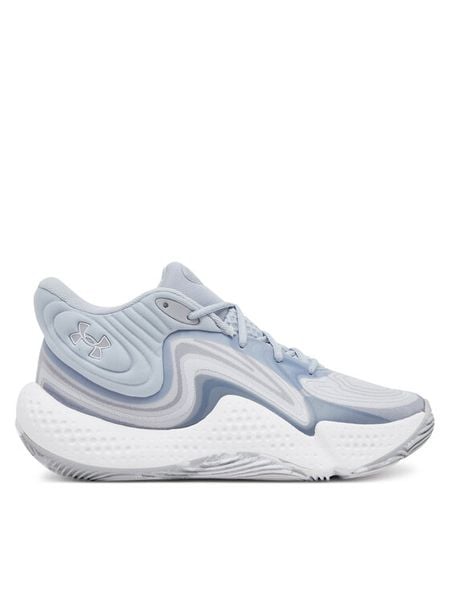 Under Armour Buty do koszykówki UA Spawn 6 Mid 3027647 Szary. Szare buty sportowe męskie Under Armour, z materiału, bez zapięcia, do koszykówki. Za 369.99 zł.