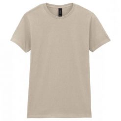 Koszulka Softstyle Dla Pań I Panów. Fioletowe t-shirty damskie Gildan, m, bez wzorów, z bawełny, bez kołnierzyka. Za 38.99 zł.