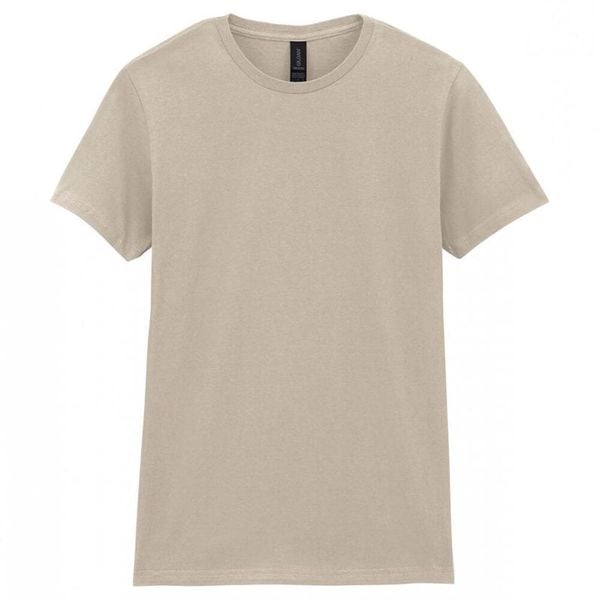 Koszulka Softstyle Dla Pań I Panów. Fioletowe t-shirty damskie Gildan, m, bez wzorów, z bawełny, bez kołnierzyka. Za 42.99 zł.