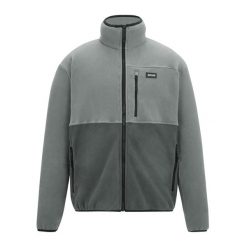 Bluza Polarowa Męska Blok Kolorystyczny Pełen Suwak Frankie. Brązowe bluzy męskie Regatta, m, bez wzorów, z polaru, bez kaptura, trekkingowe. Za 169.99 zł.