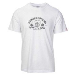 T-shirt Męski Miros. Białe t-shirty męskie Hi-tec, l, bez wzorów, z bawełny, bez kołnierzyka. Za 71.05 zł.