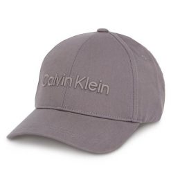 Czapka z daszkiem Calvin Klein. Szare czapki i kapelusze męskie Calvin Klein, bez wzorów. Za 99.99 zł.