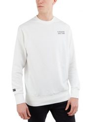 Bluza męska Fundango Warren. Białe bluzy męskie Fundango, m, bez wzorów, z bawełny, bez kaptura. Za 299.00 zł.