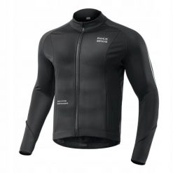 Kurtka rowerowa Rockbros zimowa męska ocieplna odblaskowa rozmiar L. Czarne buty sportowe męskie ROCKBROS, na zimę, l, bez wzorów, sportowe, bez kaptura. Za 249.97 zł.