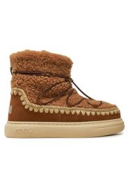 Mou Śniegowce Eskimo Sneaker Bold Scoub Lace FW411012A Brązowy. Brązowe śniegowce i trapery damskie Mou, ze skóry. Za 1,079.00 zł.