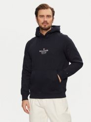 Tommy Hilfiger Bluza MW0MW39050 Granatowy Regular Fit. Niebieskie bluzy męskie Tommy Hilfiger, l, bez wzorów, z syntetyku, bez kaptura. Za 259.99 zł.