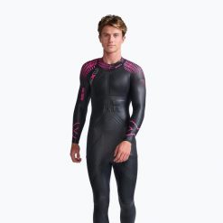 Pianka triathlonowa męska 2XU Propel PRO 3 mm. Czarne buty sportowe męskie 2XU, bez zapięcia, rowerowe. Za 2,379.00 zł.