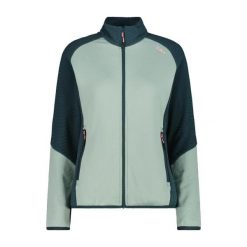 Damska rozpinana polarowa bluza CMP. Niebieskie bluzy damskie CMP, na jesień, xs, bez wzorów, z materiału, bez kaptura. Za 274.50 zł.