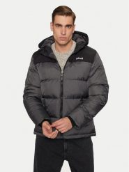 Schott NYC Kurtka zimowa UTAH2 Szary Regular Fit. Szare kurtki męskie Schott NYC, na zimę, m, bez wzorów, z syntetyku, bez kaptura. Za 529.99 zł.