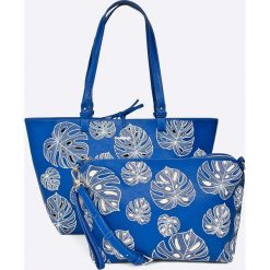 Desigual - Torebka. Szare torby na ramię damskie Desigual. W wyprzedaży za 199.90 zł.