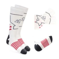 Skarpety narciarskie damskie KADVA Skio W. Czerwone skarpety damskie KADVA, bez wzorów, z elastanu. Za 34.99 zł.