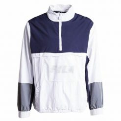 Kurtka Fila tyler 1/4 zip. Białe kurtki męskie Fila, l, bez wzorów, z materiału, eleganckie, bez kaptura. Za 258.49 zł.