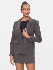 JDY Marynarka Sabina 15312392 Szary Regular Fit. Szare żakiety damskie JDY, m, bez wzorów, z syntetyku. Za 179.99 zł.