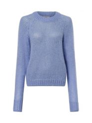 IPURI Sweter z dzianiny Kobiety niebieski, L. Niebieskie swetry damskie IPURI, l, bez wzorów, z dzianiny, bez kołnierzyka, bez ramiączek, bez kaptura. Za 299.95 zł.