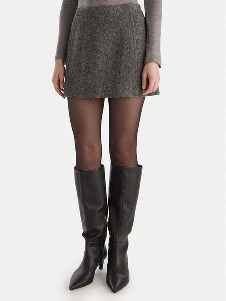 MAX&Co. Spódnica mini Ozone 2526106104200 Szary Regular Fit. Szare spódnice damskie MAX&Co., bez wzorów, z wełny, mini. Za 779.99 zł.