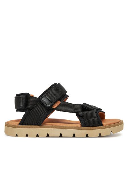 Froddo Sandały Ke Flash G3150259-11 M Czarny. Czarne sandały dziewczęce Froddo, ze skóry, bez zapięcia. Za 319.99 zł.