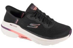 Buty sportowe damskie, Slip-Ins: Max Cushioning Arch Fit 2.0 - Antilles. Czarne obuwie sportowe damskie Skechers, bez wzorów, z materiału, trekkingowe. Za 549.99 zł.