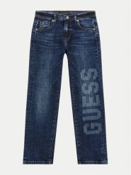 Guess Jeansy L4YA09 D52Z0 Granatowy Relaxed Fit. Niebieskie jeansy dla chłopców Guess, z jeansu. Za 189.99 zł.