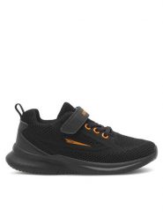 Sprandi Sneakersy CP66-25601 Czarny. Czarne buty sportowe chłopięce Sprandi, bez wzorów, z materiału, bez zapięcia. Za 89.99 zł.