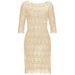 Sukienka bonprix kremowo-jasnobrązowy. Sukienki damskie marki bonprix. Za 189.99 zł.
