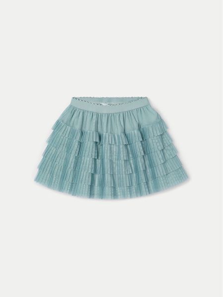 Mayoral Spódnica tiulowa 4902 Zielony Regular Fit. Zielone spódniczki dla dziewczynek Mayoral, bez wzorów, z syntetyku. Za 79.99 zł.