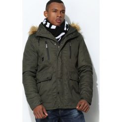 Khaki Kurtka Simple Jack. Kurtki męskie Born2be. Za 149.99 zł.
