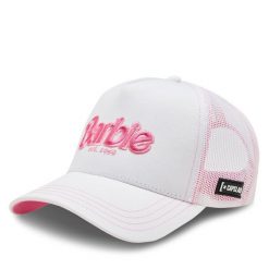 Czapka z daszkiem Capslab. Białe czapki i kapelusze damskie CapsLab, bez wzorów. Za 109.99 zł.