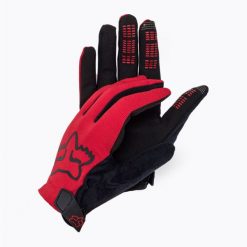 Rękawiczki rowerowe męskie Fox Racing Ranger. Brązowe buty sportowe męskie Fox Racing, bez zapięcia, rowerowe. Za 109.99 zł.