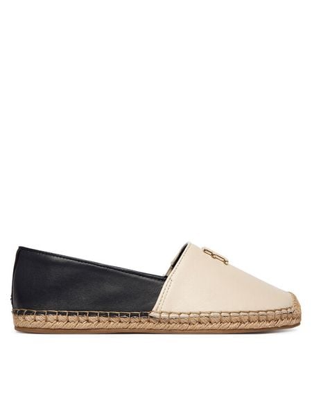Tommy Hilfiger Espadryle Th Logo Leather Espadrille FW0FW09246 Kolorowy. Espadryle damskie Tommy Hilfiger, bez wzorów, ze skóry, bez obcasa, bez zapięcia. Za 350.99 zł.