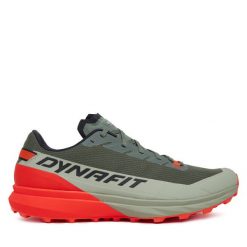 Buty do biegania Dynafit. Zielone buty sportowe męskie Dynafit, bez zapięcia, do biegania. Za 449.99 zł.