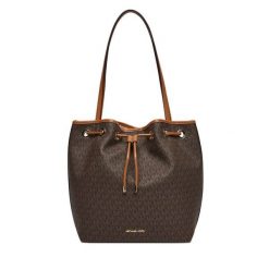 Torebka MICHAEL Michael Kors. Brązowe torebki do ręki damskie MICHAEL Michael Kors, bez wzorów, klasyczne, bez dodatków. Za 1,259.00 zł.