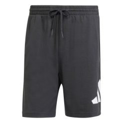 Prosty krótki t-shirt adidas Essentials Big Logo. Czarne t-shirty męskie Adidas, xl, bez wzorów, z dżerseju, klasyczne, bez kołnierzyka. Za 158.95 zł.