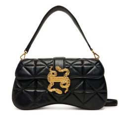 Torebka Just Cavalli. Czarne torebki do ręki damskie Just Cavalli, bez wzorów, klasyczne, bez dodatków. Za 709.99 zł.