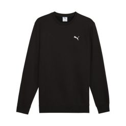 Bluza Puma Crew FL. Czarne bluzy męskie Puma, na lato, l, bez wzorów, z dresówki, bez kaptura. Za 191.40 zł.