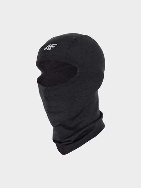 4F Kominiarka narciarska uniseks - czarna L/XL. Czarne czapki i kapelusze damskie 4f, na zimę, bez wzorów, z elastanu, sportowe. Za 69.99 zł.