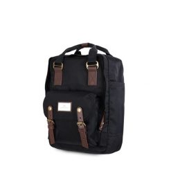 Plecak na laptopa Doughnut Macaroon - black. Czarne plecaki damskie Doughnut, bez wzorów. Za 265.99 zł.