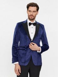 KARL LAGERFELD Marynarka 155270 541009 Granatowy Slim Fit. Niebieskie marynarki męskie KARL LAGERFELD, bez wzorów, z syntetyku, biznesowe. Za 3,469.00 zł.