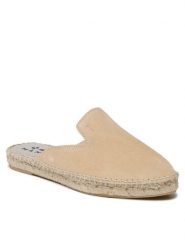 Manebi Espadryle Suede Mules M 1.1 M0 Beżowy. Brązowe espadryle damskie Manebi, bez wzorów, ze skóry, bez obcasa. Za 379.99 zł.