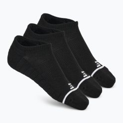 Skarpety męskie SKECHERS 1/2 Terry No Show 3. Czarne skarpety męskie Skechers, bez wzorów. Za 52.99 zł.