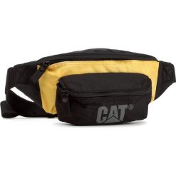 Saszetka nerka CATERPILLAR - Raymond 80001-12 Black/Yellow. Czarne saszetki męskie Caterpillar, z materiału, młodzieżowe. Za 59.00 zł.