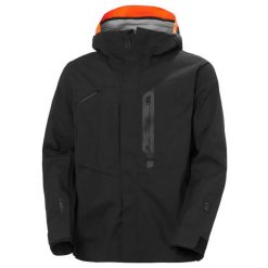 Kurtka narciarska Helly Hansen Sogn Patrol Shell. Czarne kurtki męskie Helly Hansen, l, bez wzorów, z poliamidu, bez kaptura. Za 2,398.00 zł.