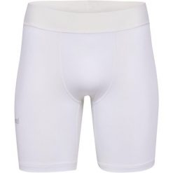 Szorty Hummel BL Performance. Białe krótkie spodenki sportowe męskie Hummel, bez wzorów, do piłki ręcznej. Za 217.00 zł.