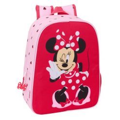 Plecak szkolny Minnie Mouse Naive Różowy. Czerwone torby i plecaki dziecięce Disney. Za 179.90 zł.