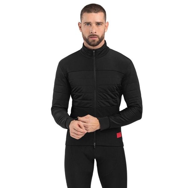 Kurtka rowerowa softshell zimowa męska DW Territory. Czarne kurtki męskie SIROKO, na zimę, l, bez wzorów, z softshellu, bez kaptura. W wyprzedaży za 423.00 zł.