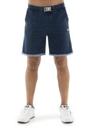 Szorty z sznurek regulacyjny na co dzień. Niebieskie krótkie spodenki sportowe męskie LEONE 1947 APPAREL, xs, bez wzorów, na fitness i siłownię. Za 248.39 zł.