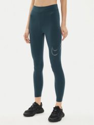 Nike Legginsy FB8766 Zielony Tight Fit. Zielone legginsy damskie Nike, l, bez wzorów, z bawełny. Za 159.99 zł.