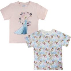 Disney Zestaw Koszulek Dziewczęcych Frozen 104 Różowy. T-shirty i topy dla dziewczynek Disney. Za 49.00 zł.