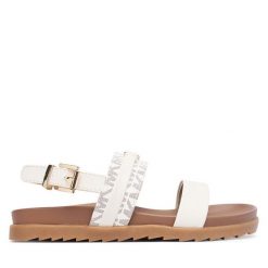 Sandały MICHAEL Michael Kors. Białe sandały dziewczęce MICHAEL Michael Kors, bez zapięcia. Za 369.99 zł.